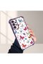 Samsung Galaxy A73 Compatible Transparent Silicone Flutter Protective Case Butterfly Patterns