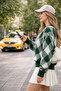 Plaid Mustard Yellow Sweater - 2