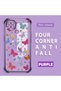 Xiaomi Redmi 9C Compatible Transparent Silicone Flutter Protective Case Butterfly Patterns - 2