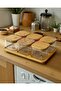 6-Piece Borosilicate Glass Breakfast Set - Leakproof Silicone Bamboo Lid - Bamboo Tray - 13 Pieces - 2
