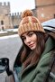 Soft Textured Winter Knitted Women's Beanie - 3