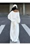 Women's Nyc Printed Boat Neck Sweatshirt Sweatpants Set - 3