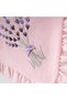 Lavender Embroidered Velvet 100% Cotton Newborn Hospital Discharge Set Baby Girl - 3