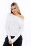 Women's Asymmetrical Shoulder Detail Blouse