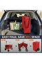Foldable Wagon Trolley Cart - 150 KGS | Multipurpose Camping trolley(Red) - 3