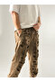 Street Washed Brown Men's Design Baggy Pants Coc2647 - 2