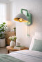 Concrete Look Wall Sconce | Pull Chain Switch | Bedroom & Living Room | Bulb Included - Electric - 2