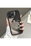 iPhone 14 Pro Max Compatible Apple Mirror Anti-Fall Silicone Phone Case - 2