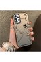 Samsung Galaxy A73 Compatible Silicone Edge Hard Back Anti-Fall Case Airplane Patterns - 4