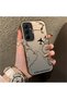 Samsung Galaxy A55 Compatible Silicone Edge Hard Back Anti-Fall Case Airplane Patterns - 4