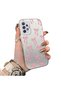 Samsung Galaxy A72 Compatible Silicone Edge Hard Back Anti-Fall Case Butterfly Knot Patterns