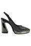 1280 25Ya Women's Evening Dress Shoes Platinum - 3