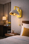 Concrete Look Wall Sconce | Pull Chain Switch | Bedroom & Living Room | Bulb Included - Electric - 2