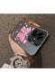 Realme C55 Compatible Silicone Edge Hard Back Anti-Fall Case Butterfly Knot Patterns - 3
