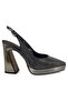 1280 25Ya Women's Evening Dress Shoes Platinum - 2