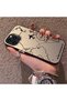 iPhone 15 Pro Compatible Silicone Edge Hard Back Anti-Fall Case Airplane Patterns - 3