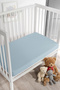 2-Piece Baby Bed Sheet Set – 100% Organic Cotton, Elastic Baby Bed Sheet, 60X120+15 cm - 5