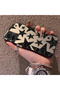 Samsung Galaxy A06 Compatible Silicone Edge Hard Back Anti-Fall Case Star Patterns - 2