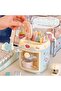 Kawaii Cat Teddy Bear Tabletop Pen Holder Pencil Case 1 Piece Organizer Gift
