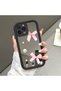 iPhone 14 Pro Max Compatible Anti-Fall Silicone Phone Case with Lacing Mirror - 2