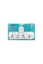 4 Way T-Socket Multi Adapter with 2 USB-A and 1 USB-C Ports, IK-303MPU - 8