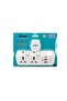 3 Way T-Socket Multi Adapter with 2 USB-A and 1USB-C Ports - 4