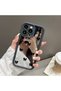iPhone 14 Pro Compatible Anti-Fall Silicone Phone Case with Lacing Mirror - 5