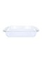 HSAP30LF Borosilicate Glass Square Baking Dish, 3.0 L, Transparent