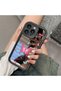 iPhone 14 Pro Compatible Beautiful Butterfly Mirror Anti-Fall Silicone Phone Case - 6