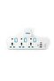 4 Way T-Socket Multi Adapter with 2 USB-A and 1 USB-C Ports, IK-303MPU - 7