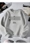 Nota Printed Music Themed Crew Neck Unisex Plain Sweatshirt