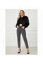 Aren Women's High Waist Smoked Boyfriend Jeans Lycra Smoked Mom Jeans