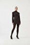 Waist-Fitted Striped Slim-Fit Karen Blazer Jacket Brown - 2