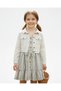Girls' Linen Bolero Suspender Linen Dress, 6-7-8-9-10 Years Old Dress and Bolero 2-Piece Set