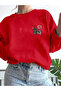 Love Gül Printed Women's Crew Neck Sweatshirt