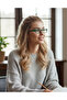 Elyx |   Blue Light Protection Screen Glasses Unisex Stylish Design Modern Glasses Glass Can Be Replaced