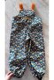 Green Dots Waterproof Children's Rain Overalls - 6