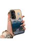 Samsung Galaxy A55 Compatible Silicone Edge Hard Back Anti-Fall Case Mountain Peak Patterns - 2