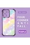 Xiaomi Poco C65 Compatible Transparent Silicone Flutter Protective Case Rainbow Patterns - 2