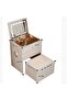 Multifunctional Makeup Vanity Dressing Table with Drawers and Chair 70 CM - 2