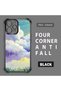 Xiaomi Redmi 12 4g Compatible Transparent Silicone Flutter Protective Case Colorful Cloud Patterns - 3