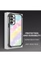 Samsung Galaxy A13 4g Compatible Transparent Silicone Flutter Protective Case Rainbow Patterns - 4
