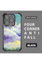 Infinix Smart 8/8 Pro Compatible Transparent Silicone Flutter Protective Case Colorful Cloud Patterns - 2