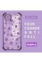 Realme C21 Compatible Transparent Silicone Flutter Protective Case Strawberry Patterns