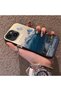 iPhone 13/14 Compatible Silicone Edge Hard Back Anti-Fall Case Mountain Peak Patterns - 4