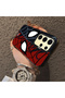 Samsung Galaxy S24 Ultra Compatible Silicone Edge Hard Back Anti-Fall Case Spiderman Patterns - 3