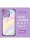 Xiaomi Redmi 10C Compatible Transparent Silicone Flutter Protective Case Rainbow Patterns - 2