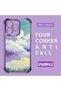 Realme C53 Compatible Transparent Silicone Flutter Protective Case Colorful Cloud Patterns - 2
