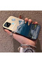 Realme C21 Compatible Silicone Edge Hard Back Anti-Fall Case Mountain Peak Patterns - 3