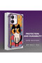 Xiaomi Redmi 13C Compatible Transparent Silicone Flutter Protective Case Kitten Patterns